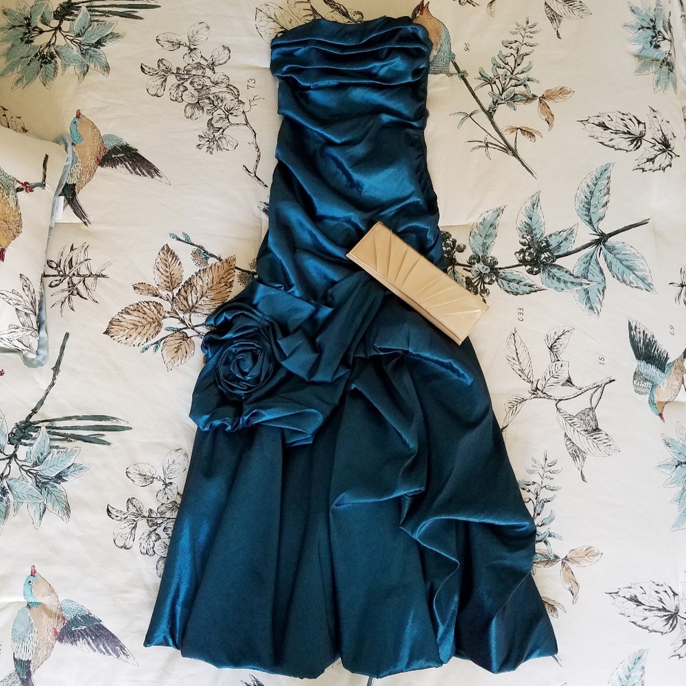 May Queen Couture Strapless Gown